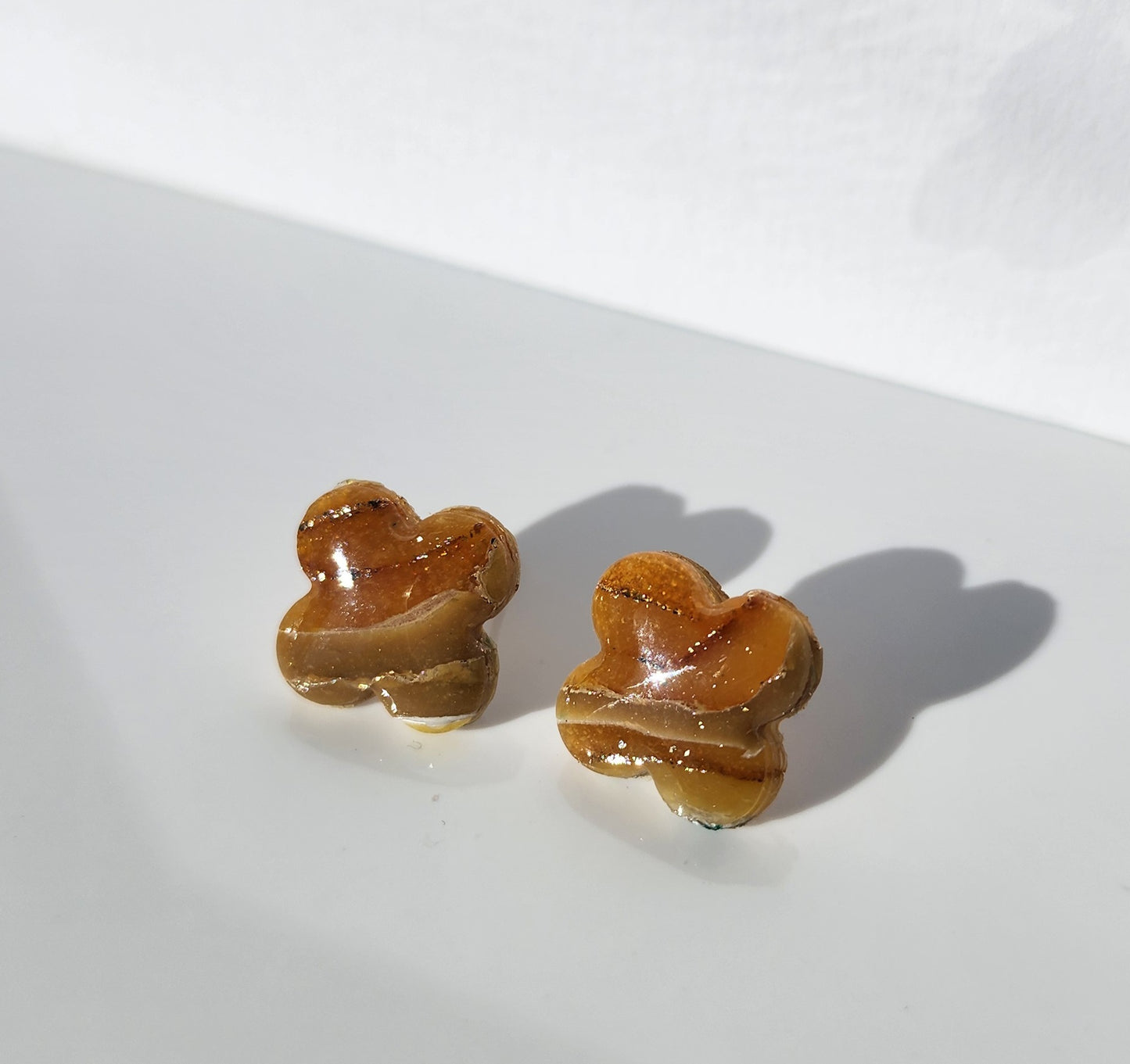 Clover Shape Studs
