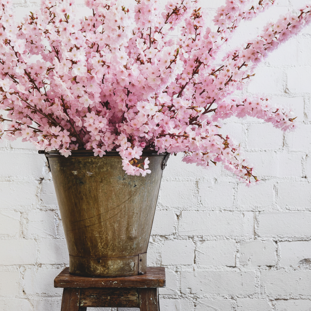Pink Blossom Branches