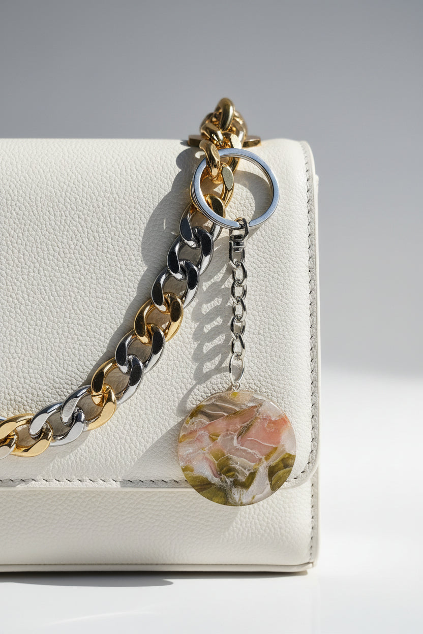 Multi Coloured Key/Bag Chain
